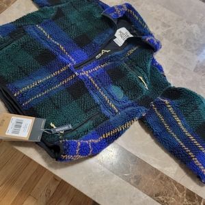 Northface Crop Bomber Wool Jacket